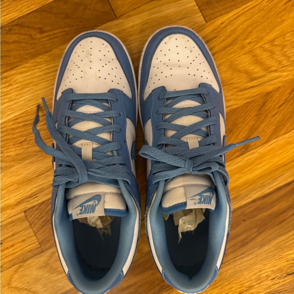 Nike Sky Blue and White Athletic Shoes